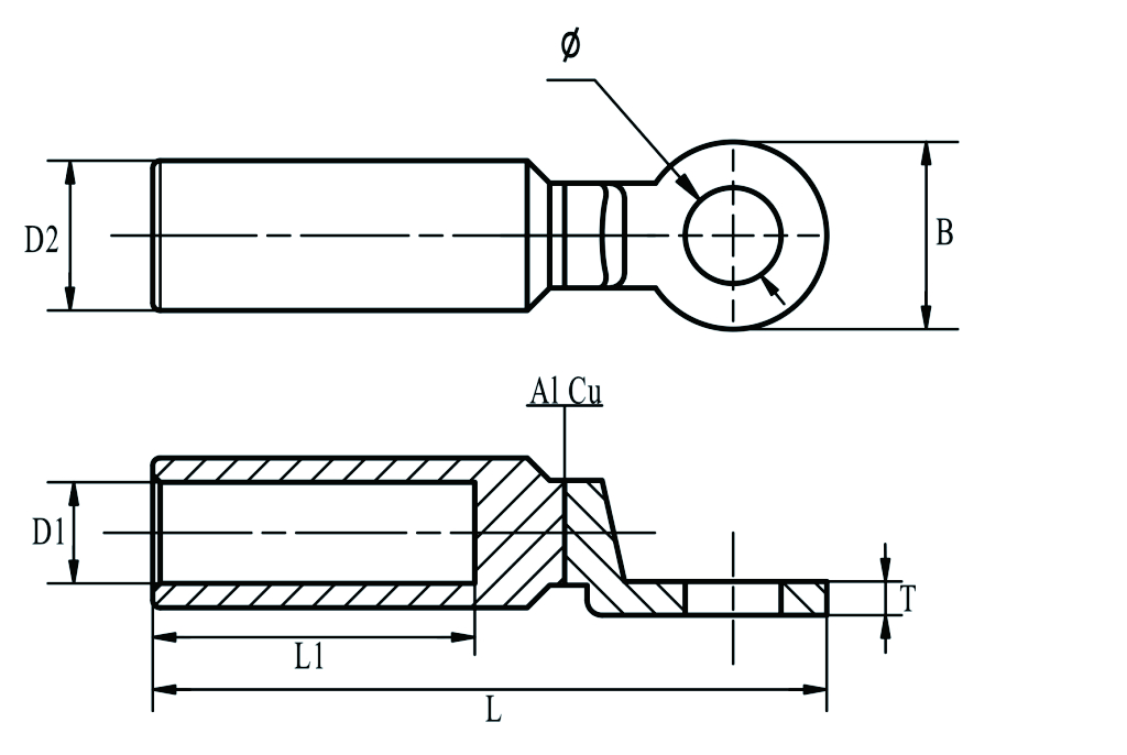 Биметаллические наконечники DTL-2