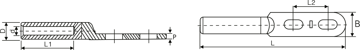 Биметаллические кабельные наконечники BL-LP